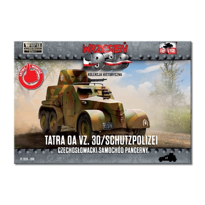 Zdjęcie główne produktu Tatra OA vz.30 1:72 First To Fight PL090