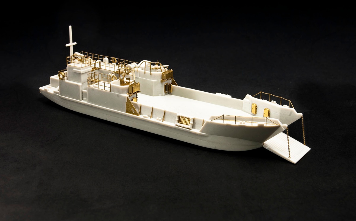 Zdjęcie dodatkowe produktu Zestaw do konwersji fototrawionej - U.S. Navy LCT Mk. 6 (1941-1945) 1:350 AFV Club AG35052