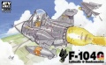 Zdjęcie główne produktu F-104g Luftwaffe Bundesmarine Egg Plane AFV Club QS06