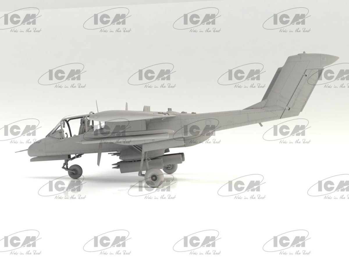 Zdjęcie dodatkowe produktu OV-10A Bronco (US Attack Aircraft) 1:48 ICM 48300