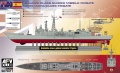 Zdjęcie główne produktu Fregata rakietowa klasy Adelaide / Santa Maria 1:700 AFV Club SE70011