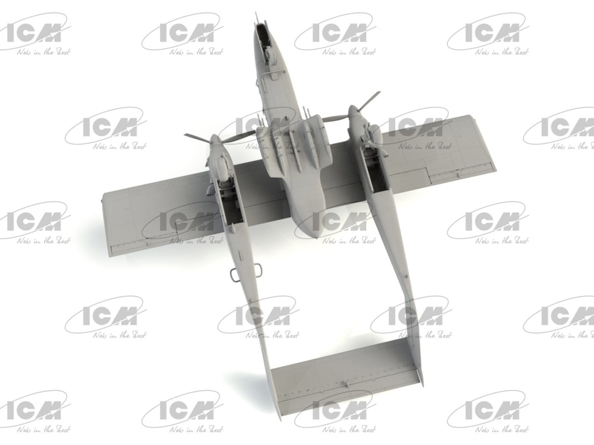 Zdjęcie dodatkowe produktu OV-10A Bronco (US Attack Aircraft) 1:48 ICM 48300