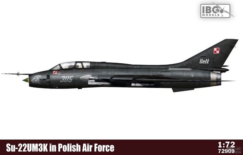 Zdjęcie główne produktu Su-22UM3K w Polskich Siłach Powietrznych 1:72 IBG 72909