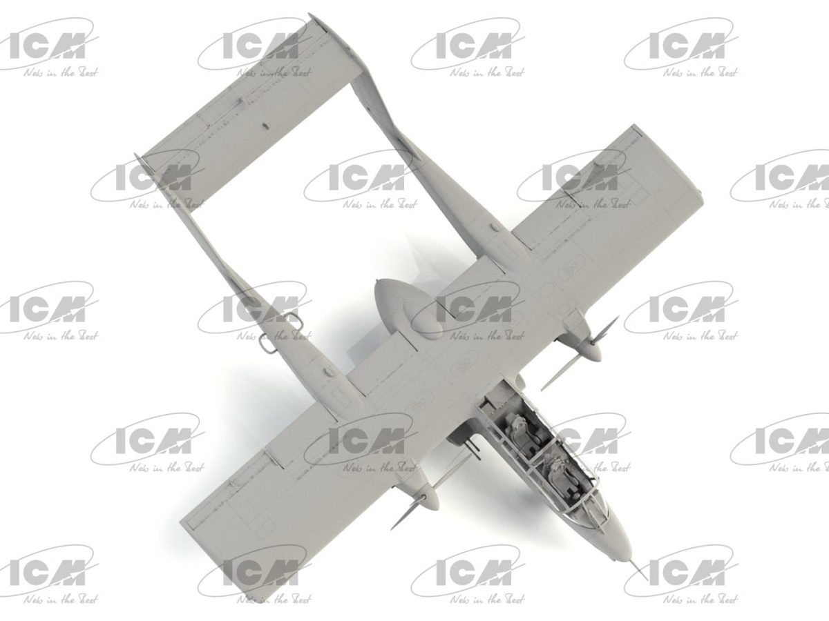 Zdjęcie dodatkowe produktu OV-10A Bronco (US Attack Aircraft) 1:48 ICM 48300