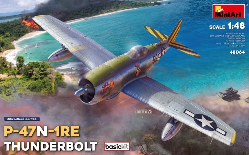 P-47N-1RE Thunderbolt Basic Kit 1:48 MiniArt 48064