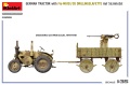 Zdjęcie dodatkowe produktu Niemiecki ciągnik z Fla-MG151/20 Drillingslafette na Sd.Anh.Ost 1:35 MiniArt 53008