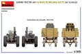 Zdjęcie dodatkowe produktu Niemiecki ciągnik z Fla-MG151/20 Drillingslafette na Sd.Anh.Ost 1:35 MiniArt 53008