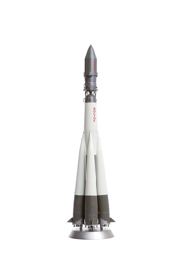 Zdjęcie dodatkowe produktu Rakieta nośna Wostok ze statkiem kosmicznym Wostok 1:144 Zvezda 7501