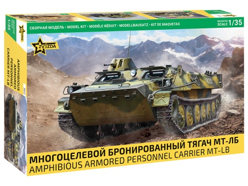 Amfibijny transporter opancerzony MT-LB 1:35 Zvezda 3652