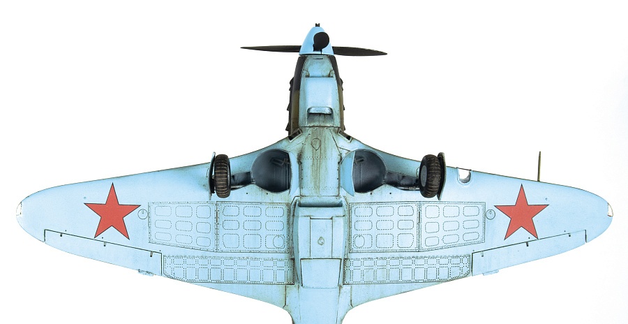 Zdjęcie dodatkowe produktu Radziecki myśliwiec Jak-7B (późna wersja) 1:48 Zvezda 4837