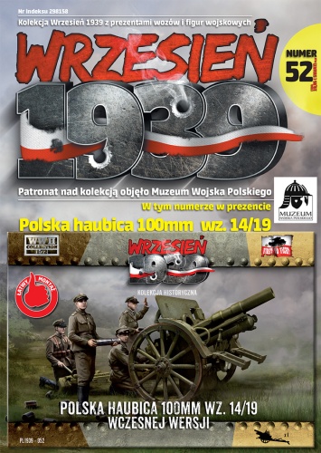 Polska haubica 100mm wz. 14/19 wczesna wersja 1:72 First To Fight PL052
