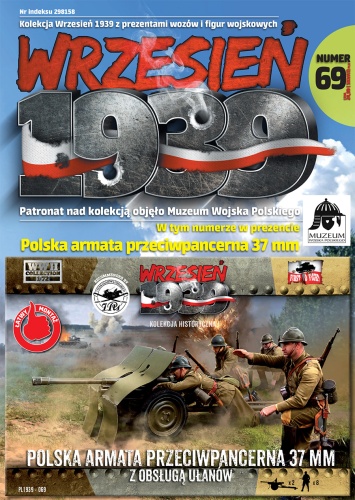 Armata ppanc. 37 mm wz. 36 z obsługą ułanów 1:72 First To Fight PL069