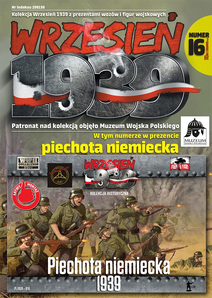 Zdjęcie główne produktu Piechota Niemiecka 1939 1:72 First To Fight PL016