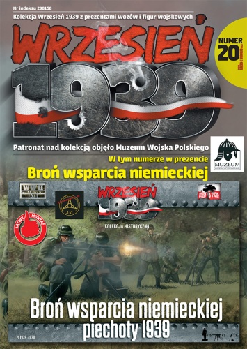 Broń wsparcia niemieckiej piechoty 1939 1:72 First To Fight PL020