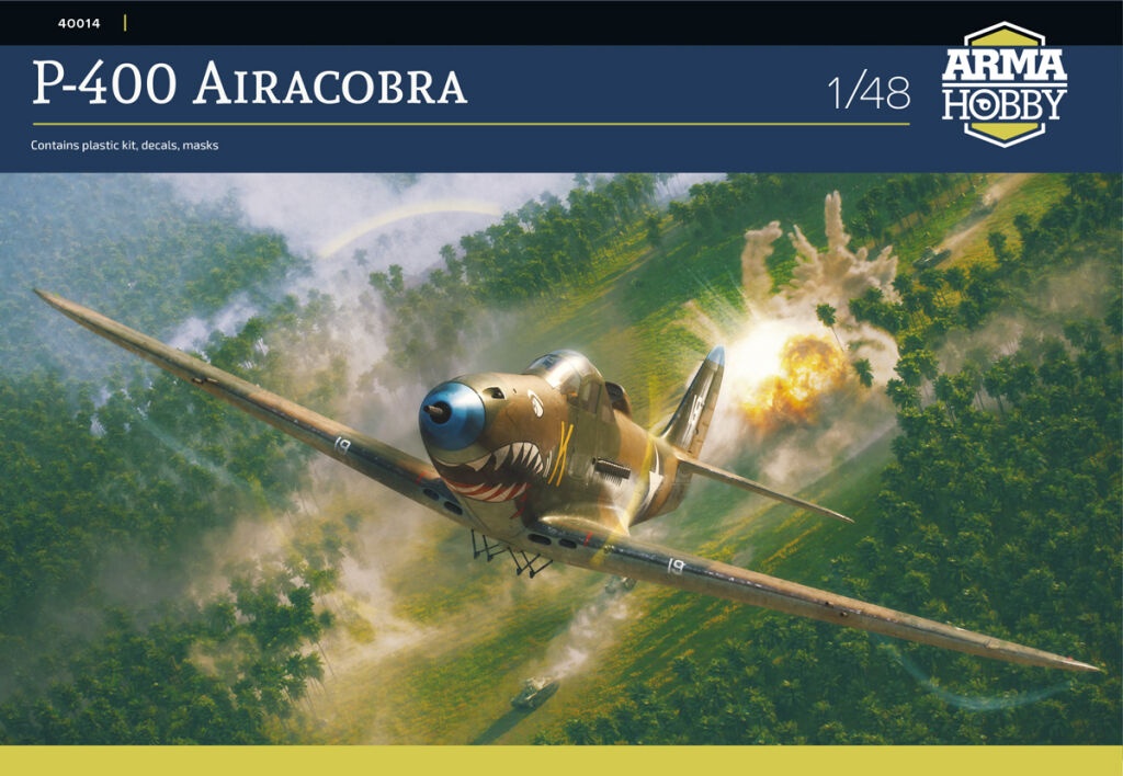 Zdjęcie główne produktu P-400 Airacobra 1:48 Arma Hobby 40014
