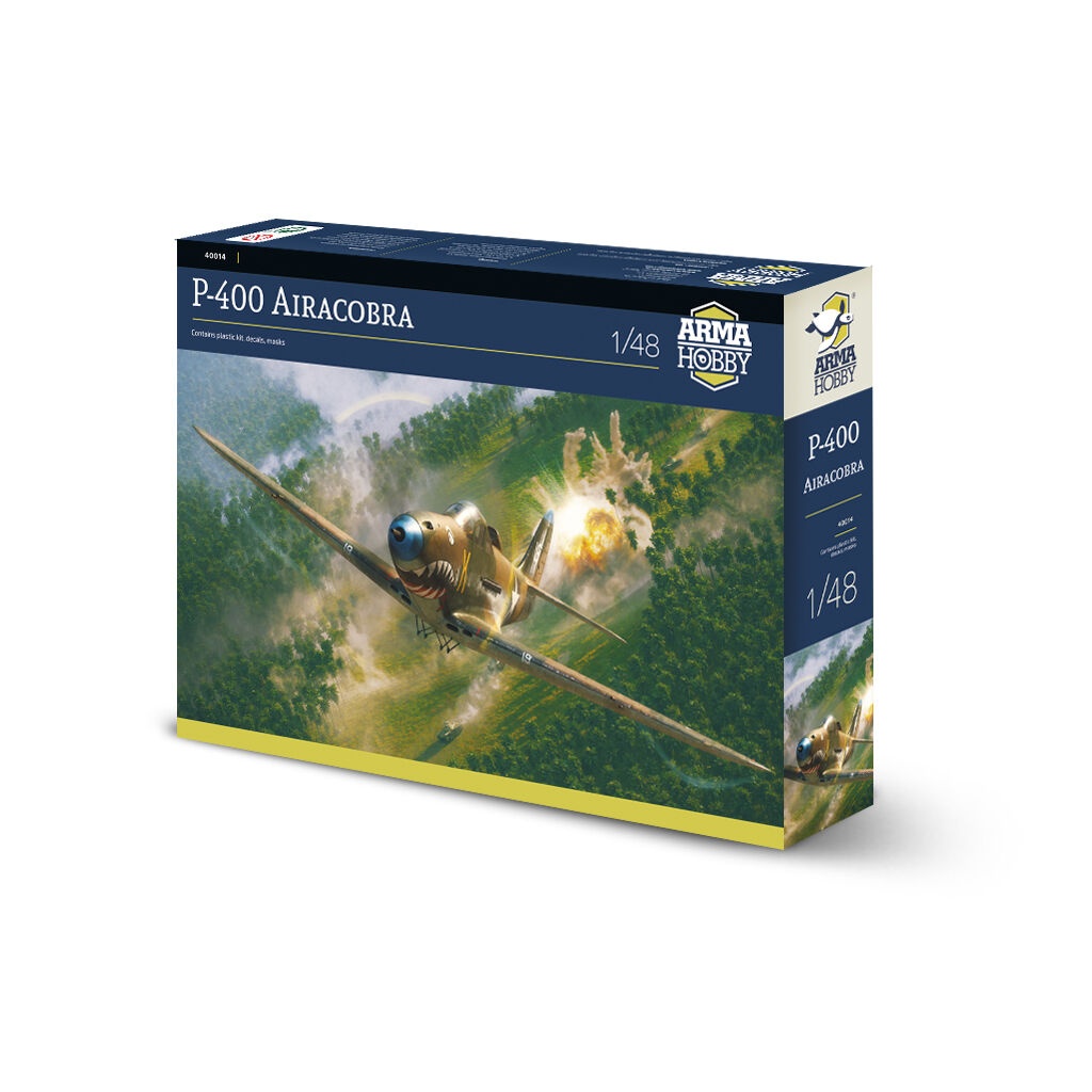 Zdjęcie dodatkowe produktu P-400 Airacobra 1:48 Arma Hobby 40014
