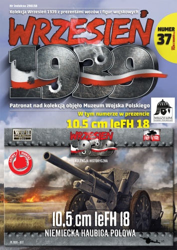 Niemiecka haubica polowa 10,5 cm leFH 18  1:72 First To Fight PL037