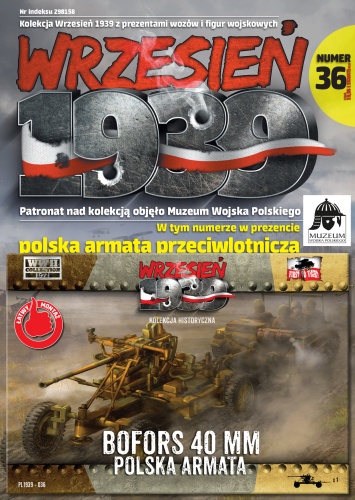 Polska armata przeciwlotnicza Bofors 40 mm 1:72 First To Fight PL036