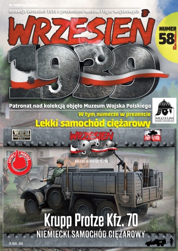 Niemiecki Samochód Ciężarowy Krupp Protze Kfz.70 1:72 First To Fight PL058