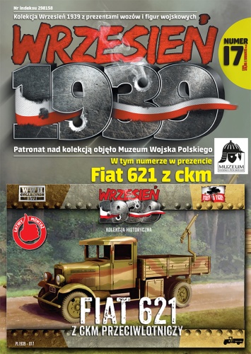 Polski Fiat 621 L z CKM przeciwlotniczym 1:72 First To Fight PL017