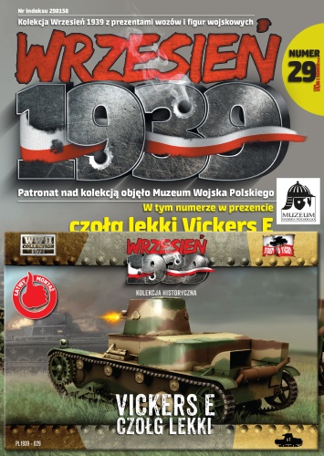 Vickers E czołg lekki jednowieżowy 1:72 First To Fight PL029