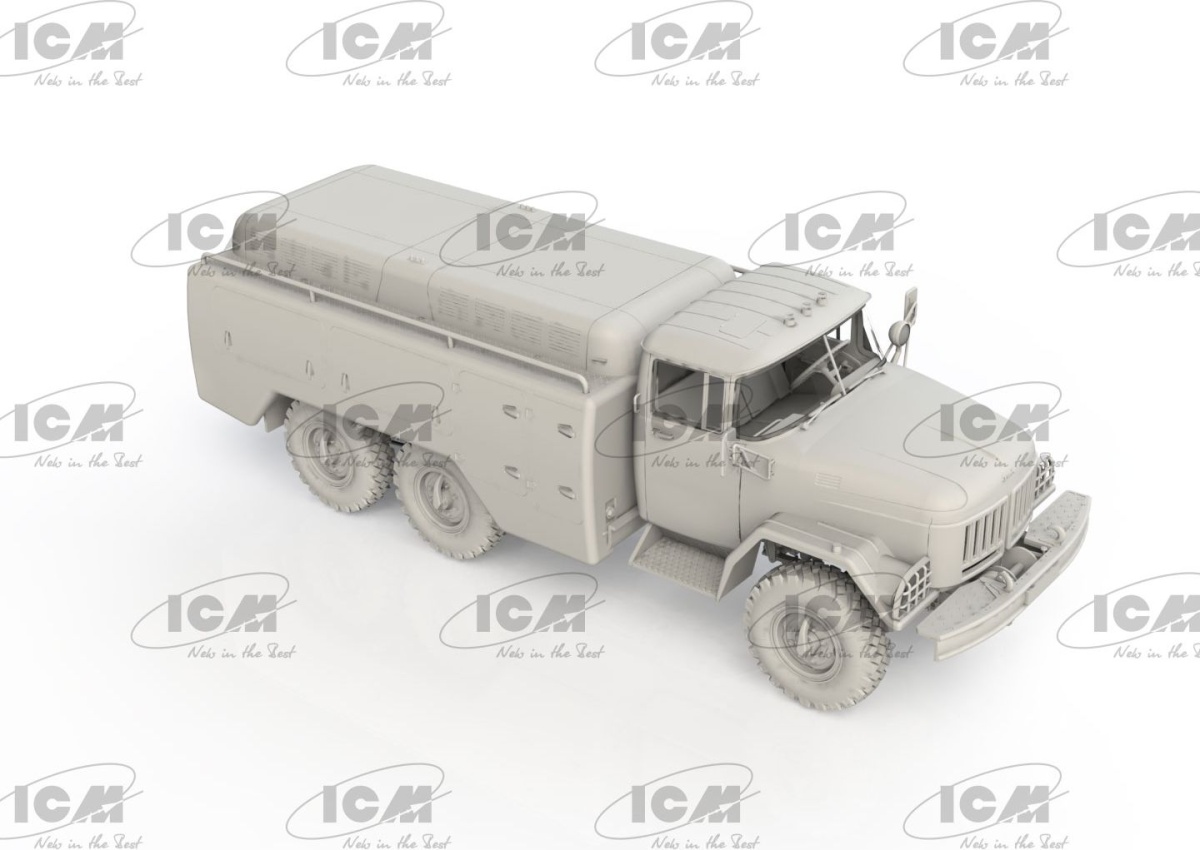Zdjęcie dodatkowe produktu APA-50М (ZiL-131) Lotniskowa mobilna jednostka elektryczna 1:72 ICM 72815