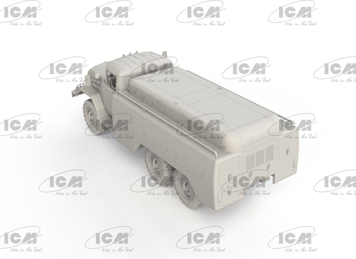 Zdjęcie dodatkowe produktu APA-50М (ZiL-131) Lotniskowa mobilna jednostka elektryczna 1:72 ICM 72815