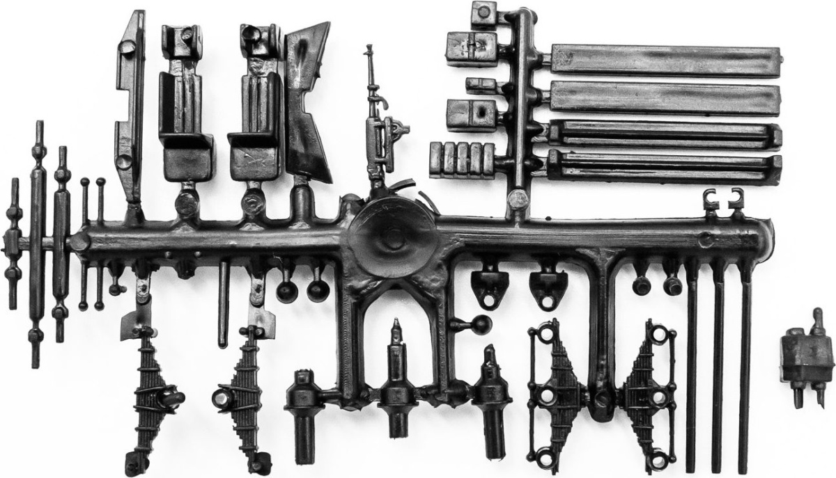 Zdjęcie dodatkowe produktu Opancerzony wóz dowodzenia BTR-152S 1:72 ICM 72511