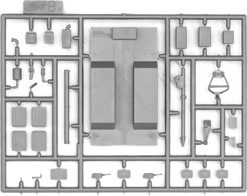 Zdjęcie dodatkowe produktu Wóz dowodzenia URAL-375A 1:72 ICM 72712