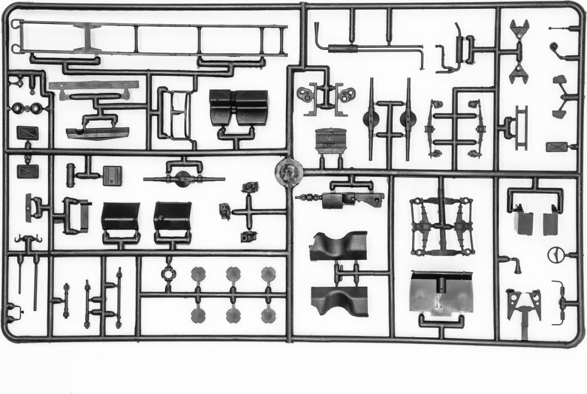Zdjęcie dodatkowe produktu Wóz dowodzenia URAL-375A 1:72 ICM 72712