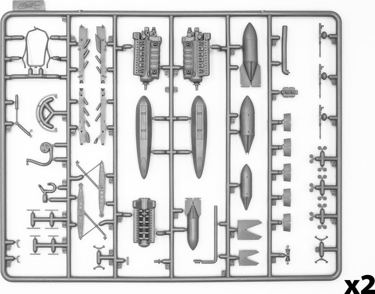 Zdjęcie dodatkowe produktu Ju 88A-14 Niemiecki bombowiec z czasów II WŚ 1:48 ICM 48234