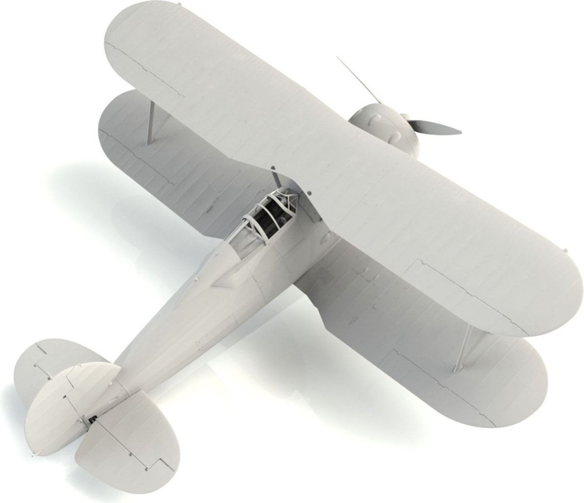 Zdjęcie dodatkowe produktu Gloster Gladiator Mk.II Brytyjski myśliwiec z czasów II WŚ 1:32 ICM 32041
