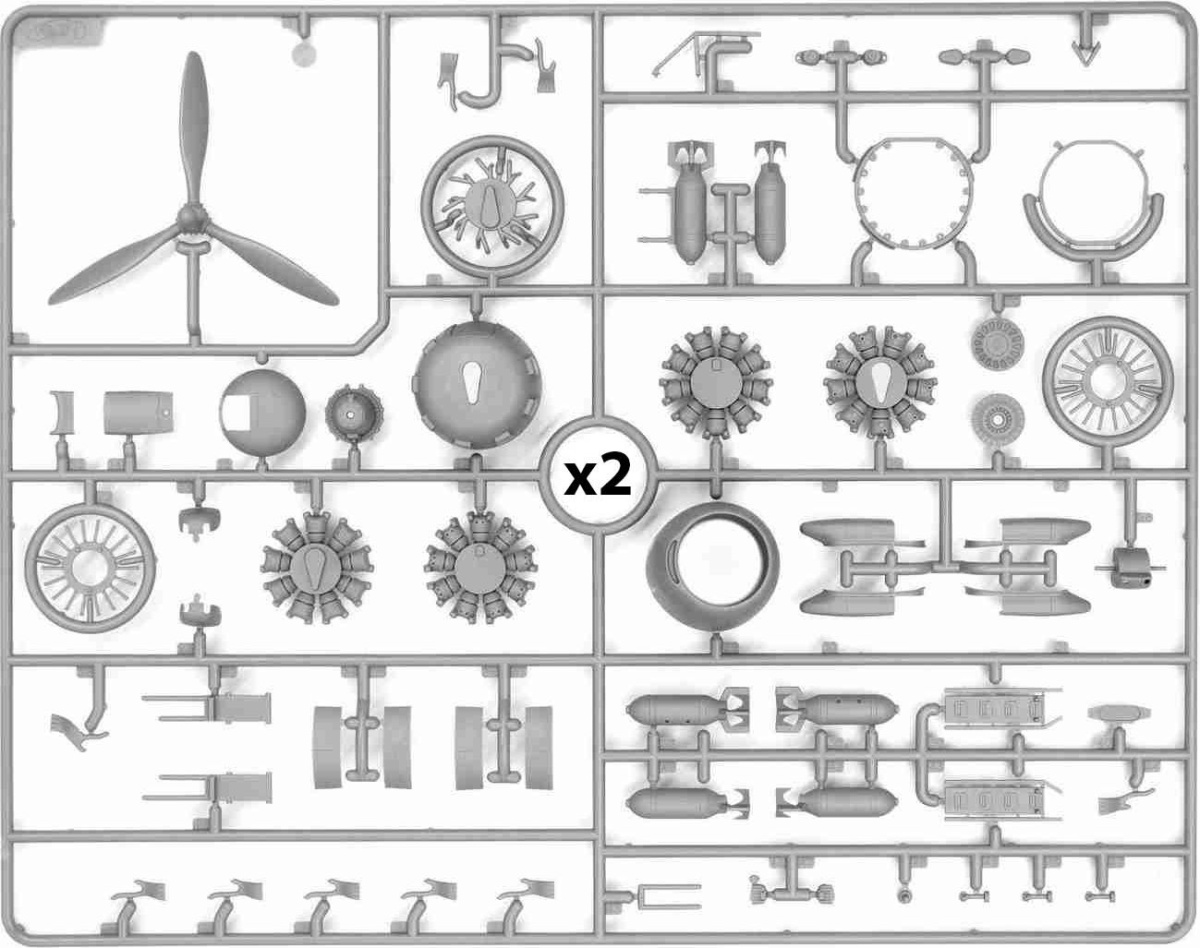 Zdjęcie dodatkowe produktu B-26K Counter Invader, samolot szturmowy USAF z wojny w Wietnamie 1:48 ICM 48279