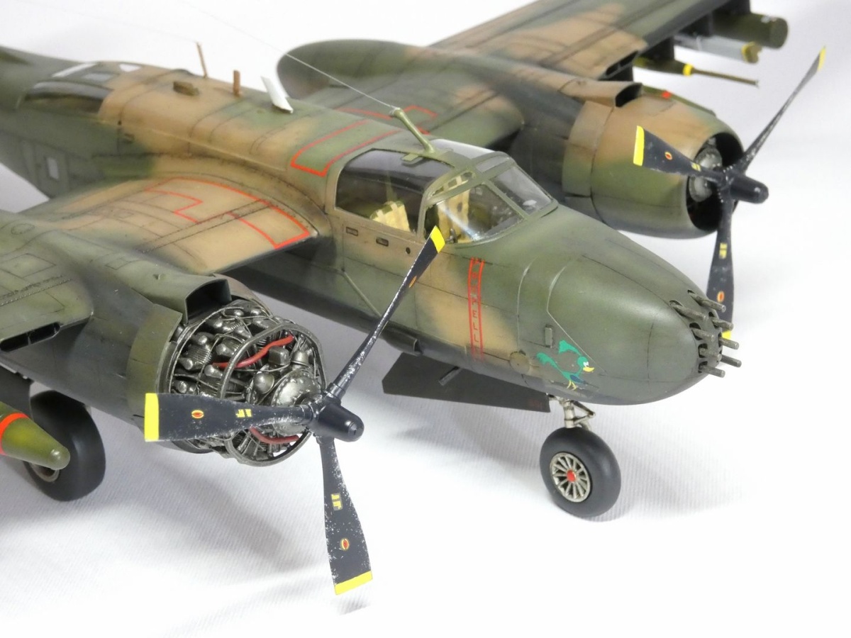 Zdjęcie dodatkowe produktu B-26K Counter Invader, samolot szturmowy USAF z wojny w Wietnamie 1:48 ICM 48279