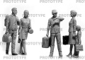 Zdjęcie dodatkowe produktu Czarnobyl 5. Ewakuacja (4 osoby dorosłe, 1 dziecko i bagaż) 1:35 ICM 35905