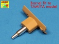Zdjęcie dodatkowe produktu Lufa 75mm KwK 37 L/24 do czołgu Panzer III,Ausf.N i Panzer IV Ausf.A,B,C,D,E, 1:35 ABER 35L157