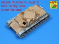 Zdjęcie dodatkowe produktu Lufa 75mm KwK 37 L/24 do czołgu Panzer III,Ausf.N i Panzer IV Ausf.A,B,C,D,E, 1:35 ABER 35L157