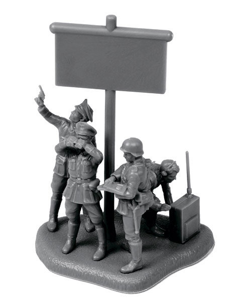 Zdjęcie dodatkowe produktu Niemiecka kwatera główna 1939-1942 1:72 Zvezda 6133