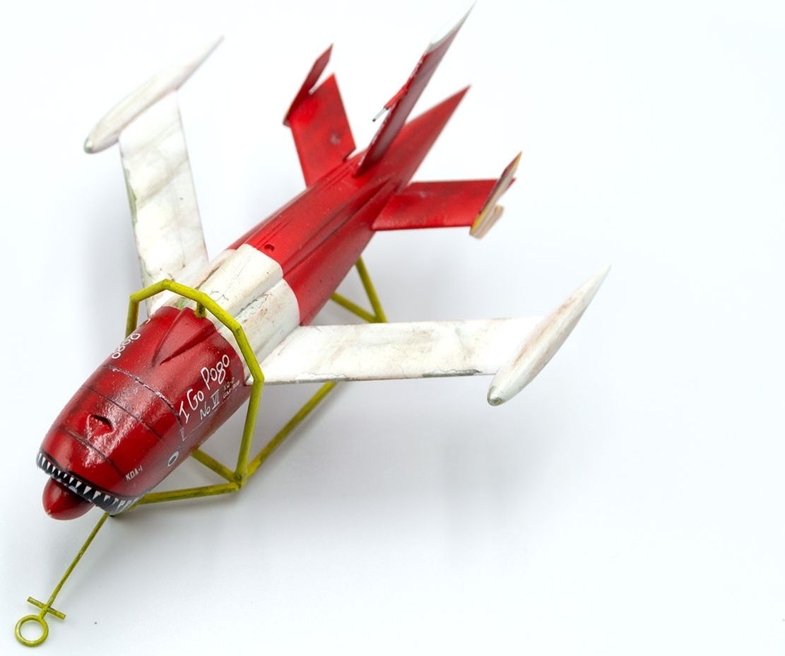 Zdjęcie dodatkowe produktu KDA-1 (Q-2A) Firebee z przyczepą 1:48 ICM 48400