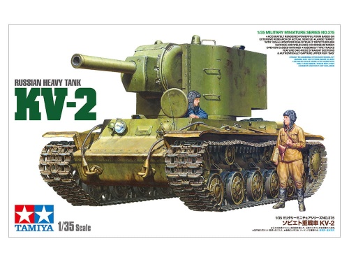 KV-2 Rosyjski ciężki czołg 1:35 Tamiya 35375