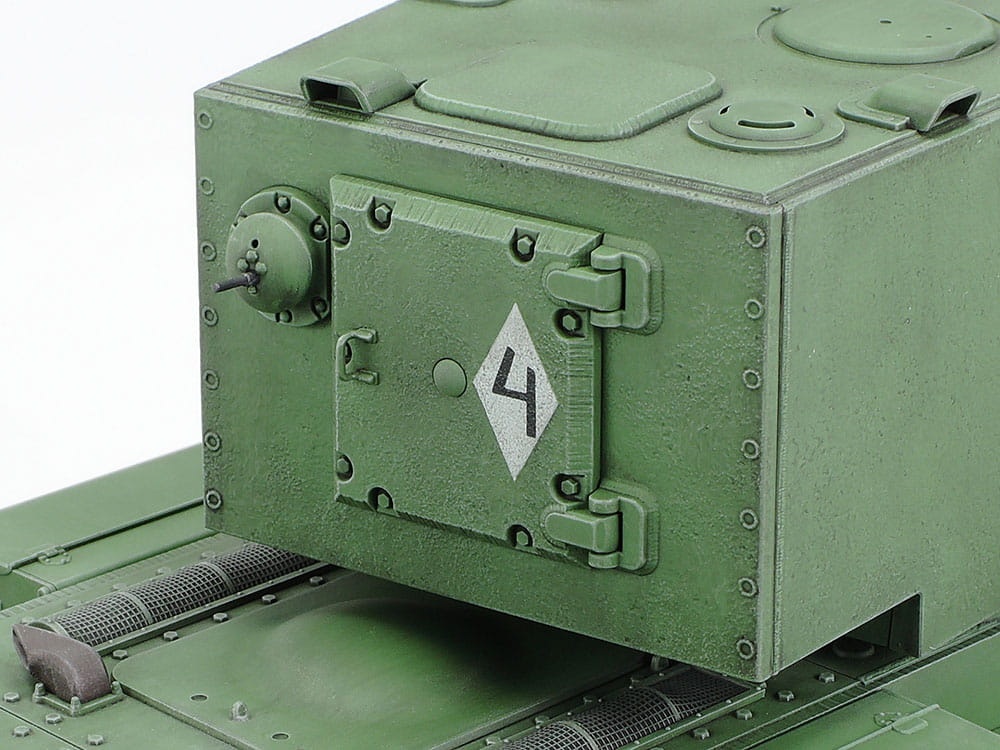 Zdjęcie dodatkowe produktu KV-2 Rosyjski ciężki czołg 1:35 Tamiya 35375
