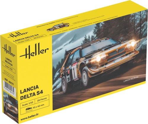 Lancia Delta S4 1:43 Heller 80177