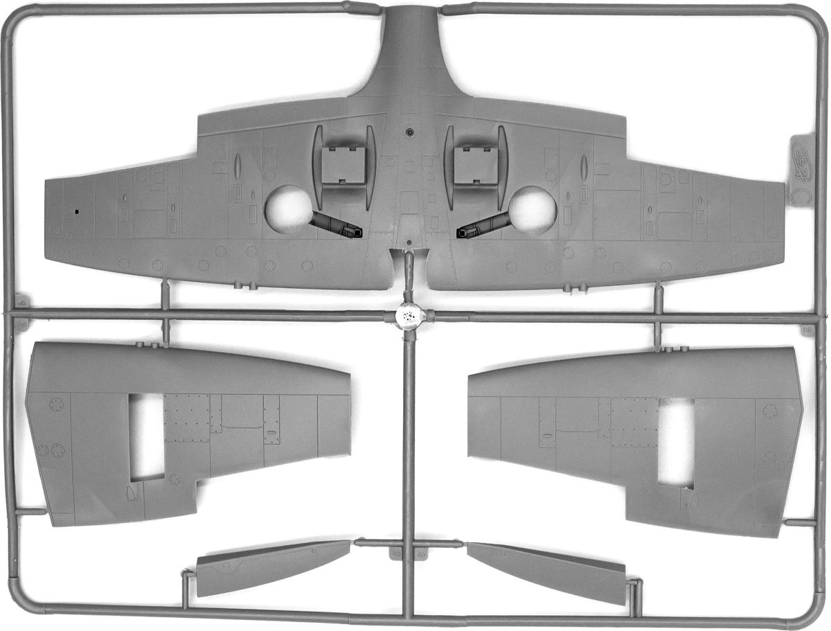 Zdjęcie dodatkowe produktu Spitfire Mk.VIII 1:48 ICM 48065