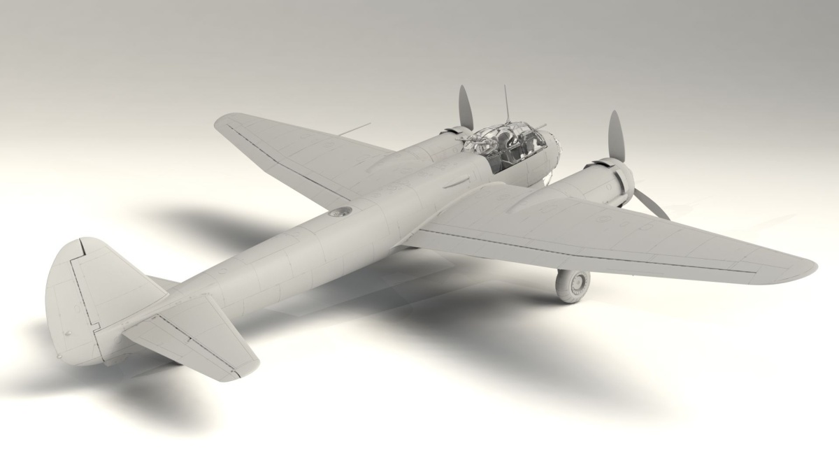 Zdjęcie dodatkowe produktu Ju 88D-1 Niemiecki samolot zwiadowczy z czasów II WŚ 1:48 ICM 48240