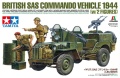 Zdjęcie główne produktu British SAS Commando Vehicle 1944 (plus 2 figurki) 1:35 Tamiya 25423