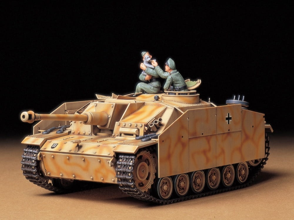 Zdjęcie dodatkowe produktu German Sturmgeschutz III Ausf.G (Early Version) 1:35 Tamiya 35197