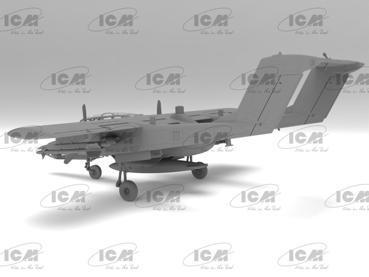 Zdjęcie dodatkowe produktu Pustynna burza - amerykańskie samoloty OV-10A i OV-11r. (1991r) 1:48 ICM 48302