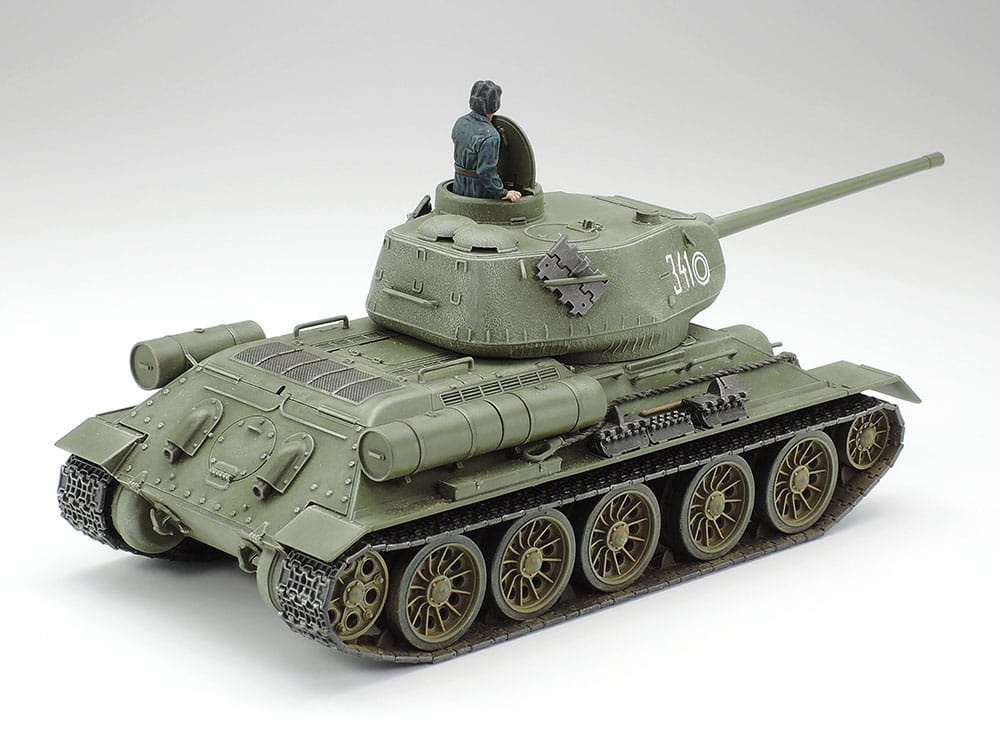 Zdjęcie dodatkowe produktu T-34-85 Rosyjski czołg średni 1:48 Tamiya 32599