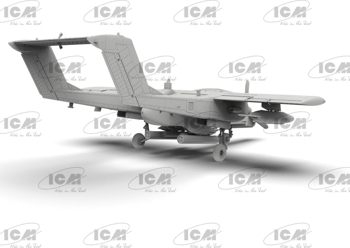 Zdjęcie dodatkowe produktu OV-10D+ Bronco amerykański samolot szturmowy i obserwacyjny 1:72 ICM 72186