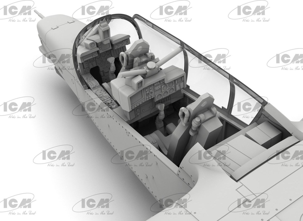 Zdjęcie dodatkowe produktu OV-10D+ Bronco amerykański samolot szturmowy i obserwacyjny 1:72 ICM 72186